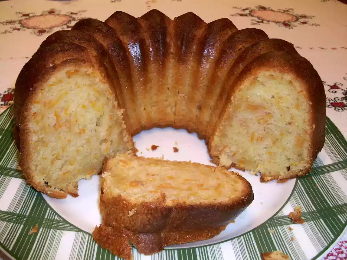 Bizcocho de zanahoria y almendra - foto 2