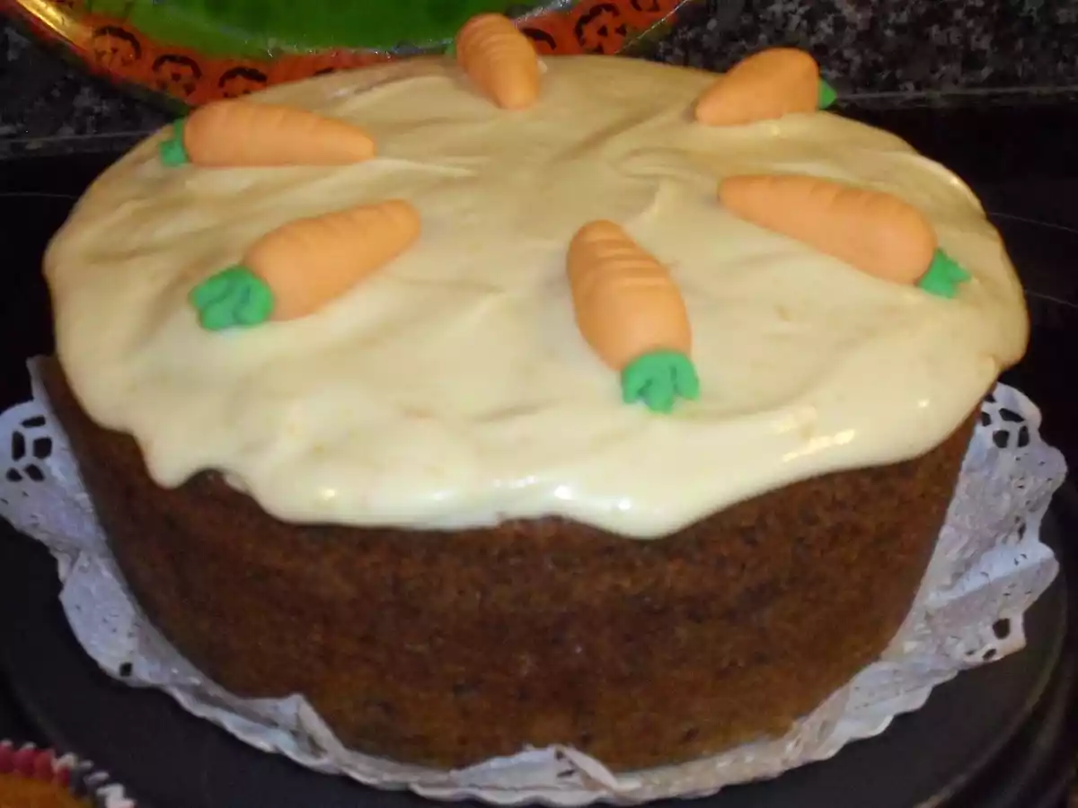 Bizcocho de zanahorias y nueces - foto 2