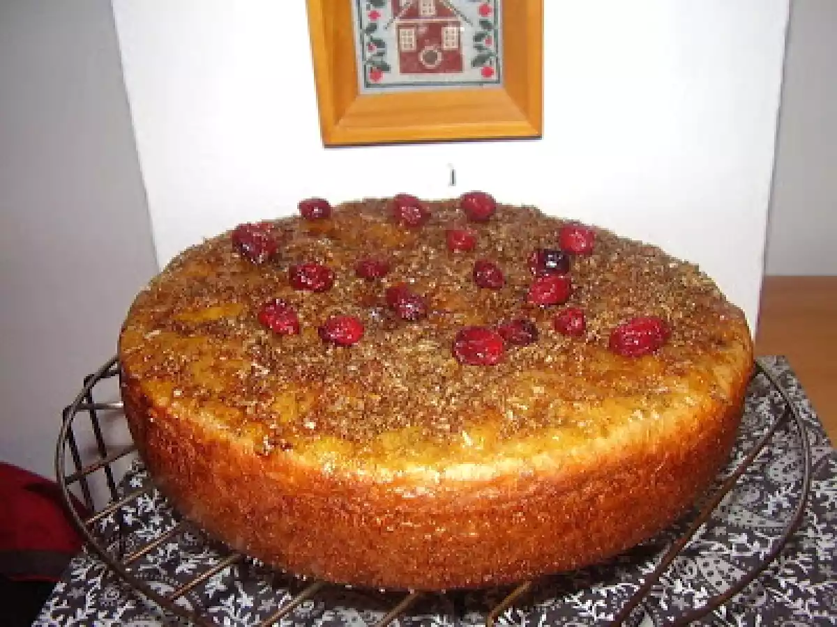 BIZCOCHO DIETÉTICO CON COBERTURA DE MELAZA Y COCO - foto 4