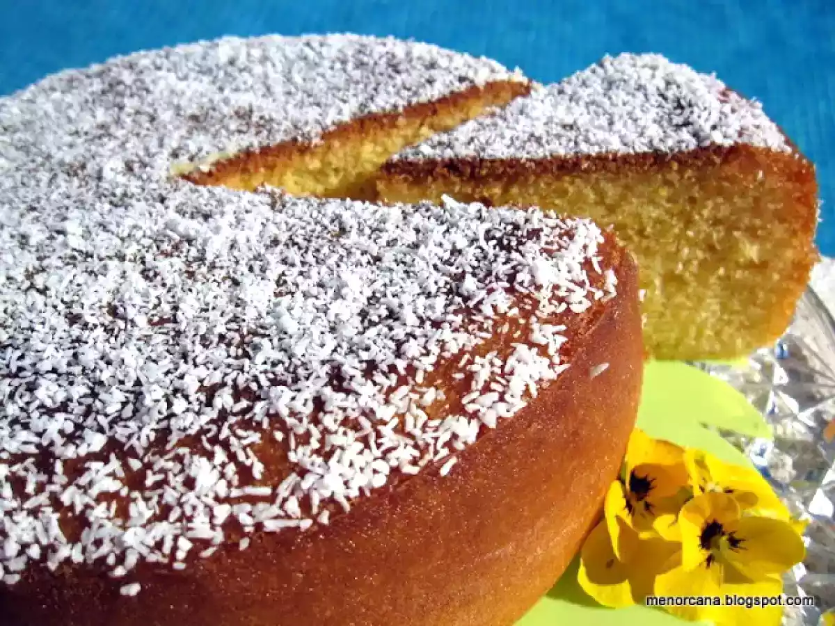 Bizcocho esponja de limón