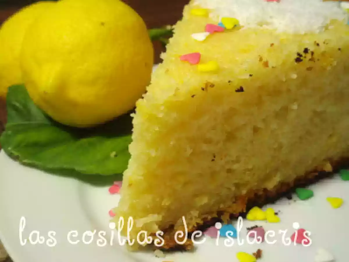 Bizcocho esponja de limón en FUSSIONCOOK