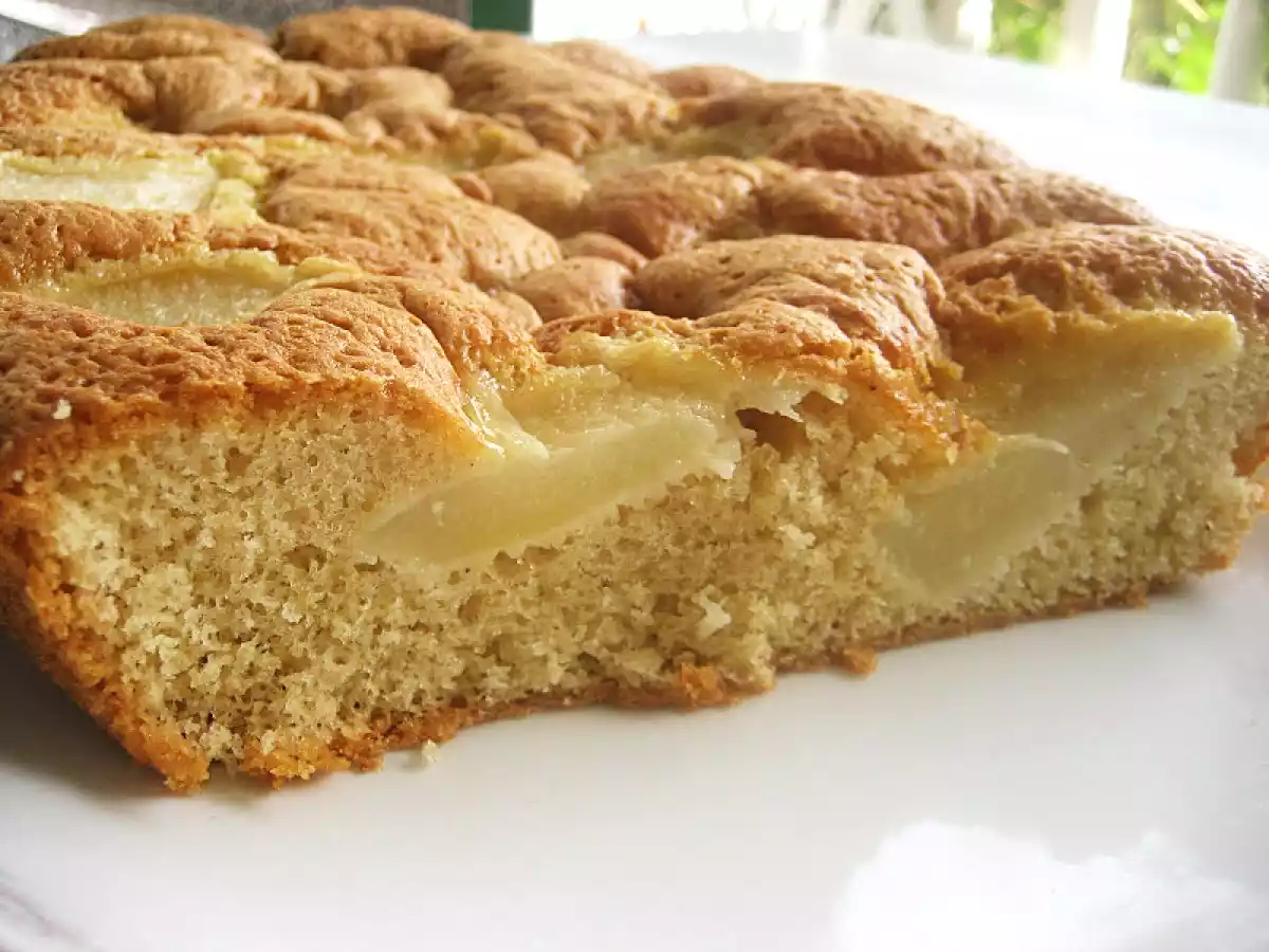 Bizcocho esponjoso de pera - foto 2