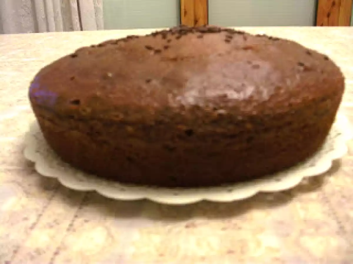 Bizcocho fácil de chocolate con edulcorante (olla gmc)