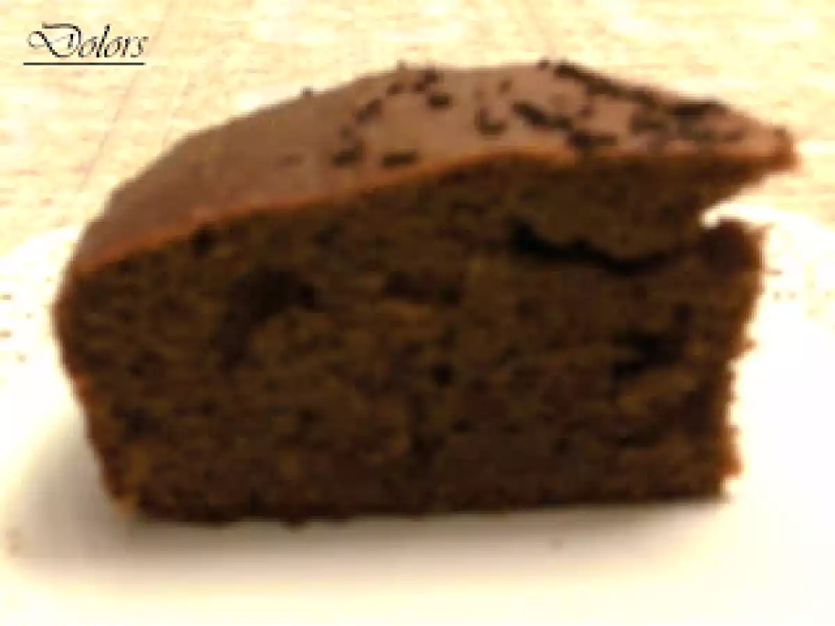 Bizcocho fácil de chocolate con edulcorante (olla gmc) - foto 2