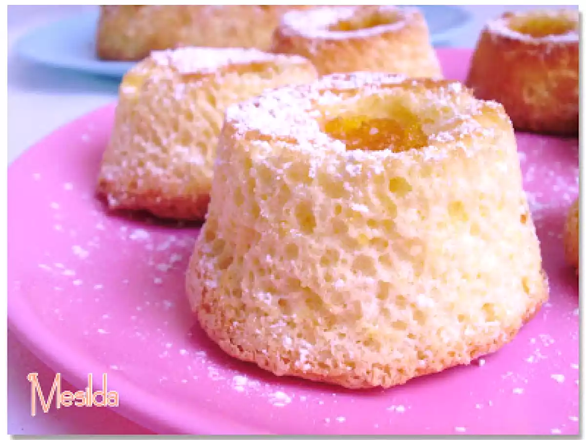 BIZCOCHO FLOJO CON MERMELADA DE CALABAZA - foto 2