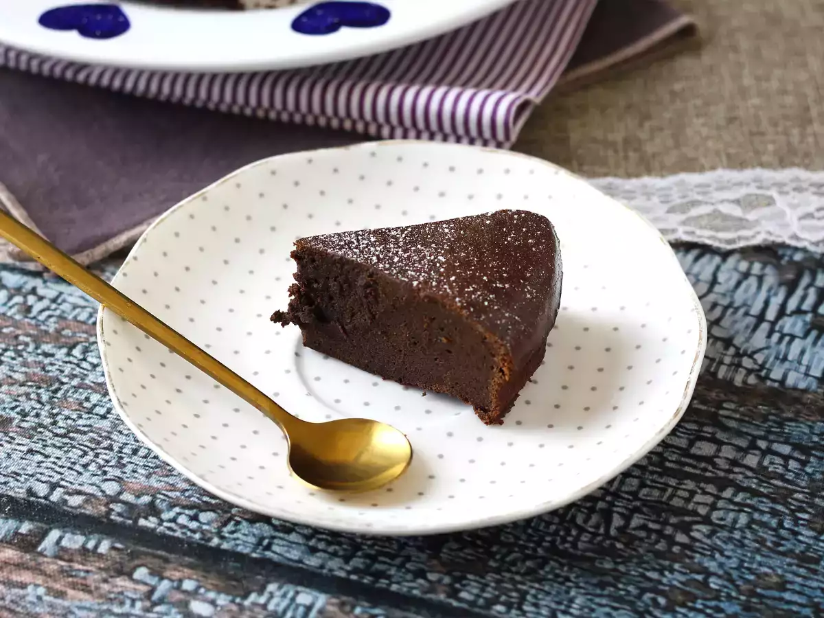 Bizcocho fondant de chocolate proteico: fácil, intenso y jugoso - foto 7