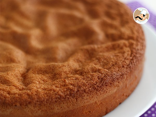 Receta de bizcocho genovés clásico