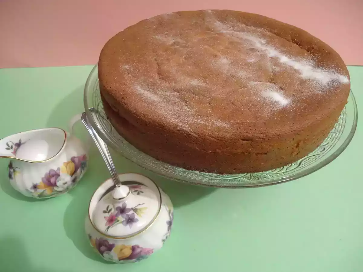 Bizcocho genovés (sin azucar)