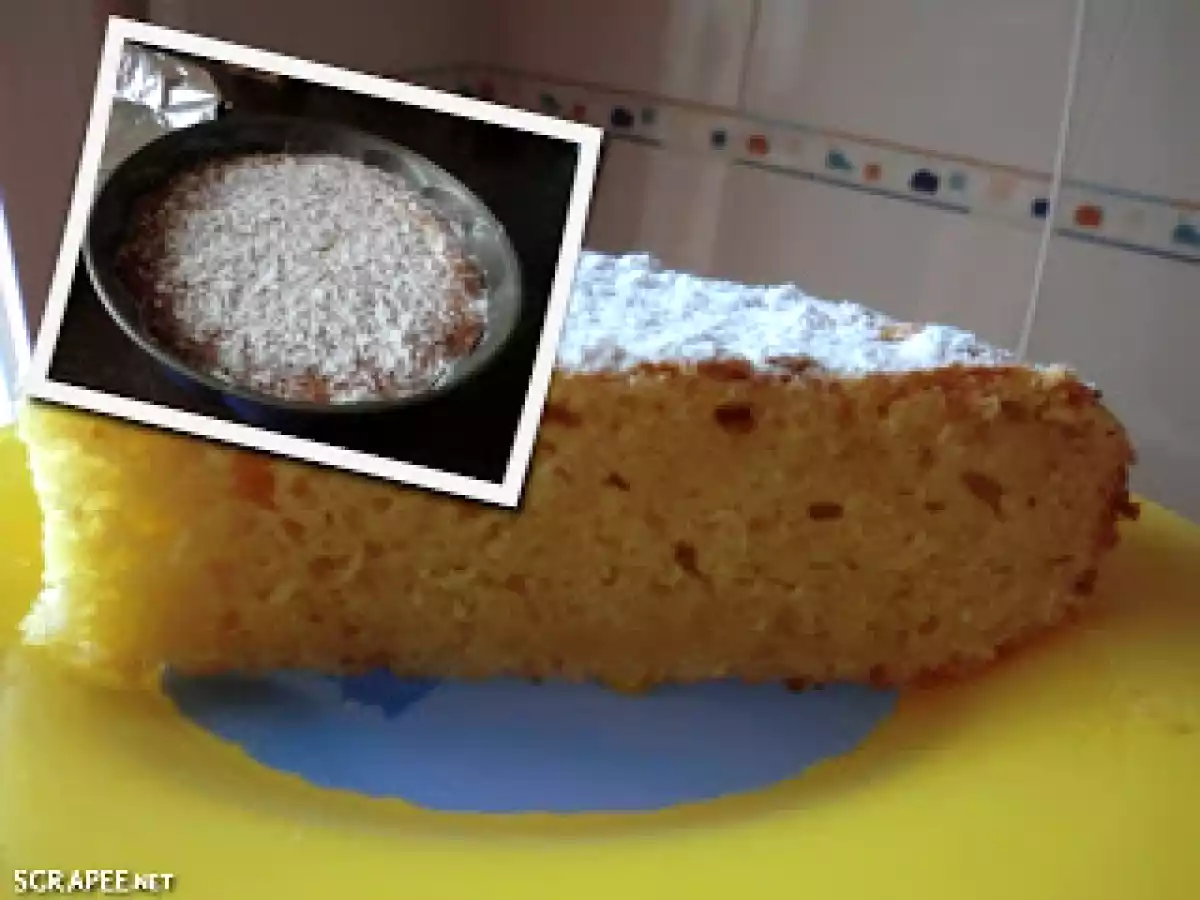 BIZCOCHO HÚMEDO DE QUESO BATIDO A LA VAINILLA