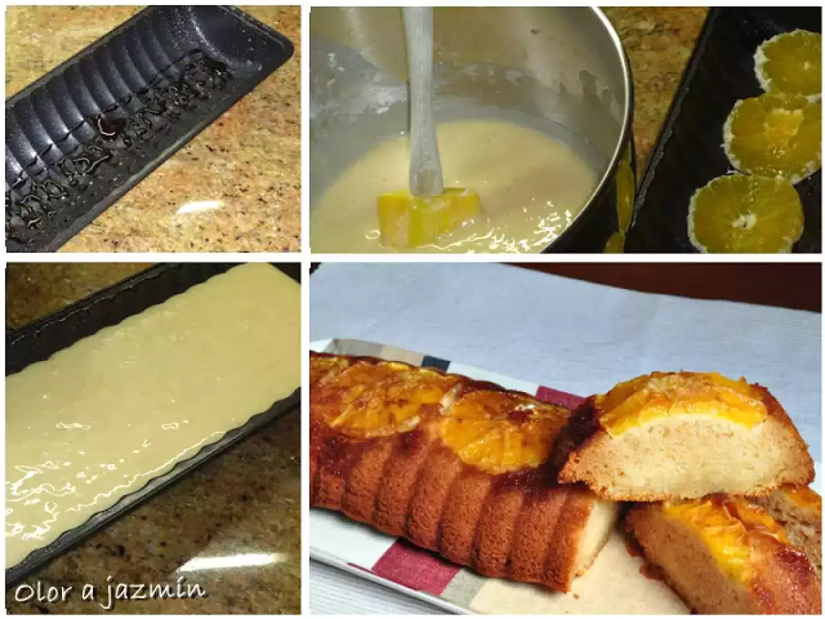 Bizcocho invertido de naranja - foto 2