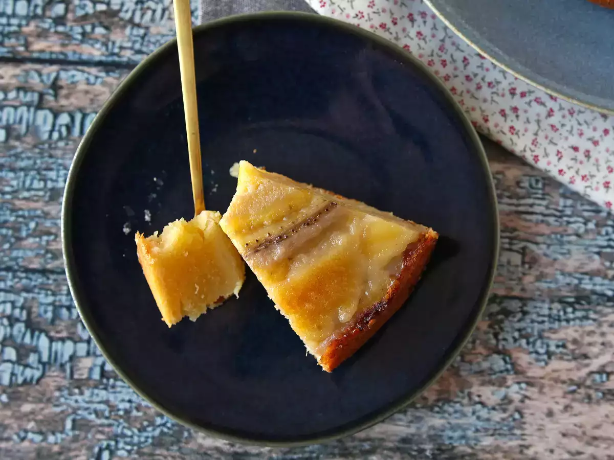 Bizcocho invertido de plátano, extra jugoso - foto 7