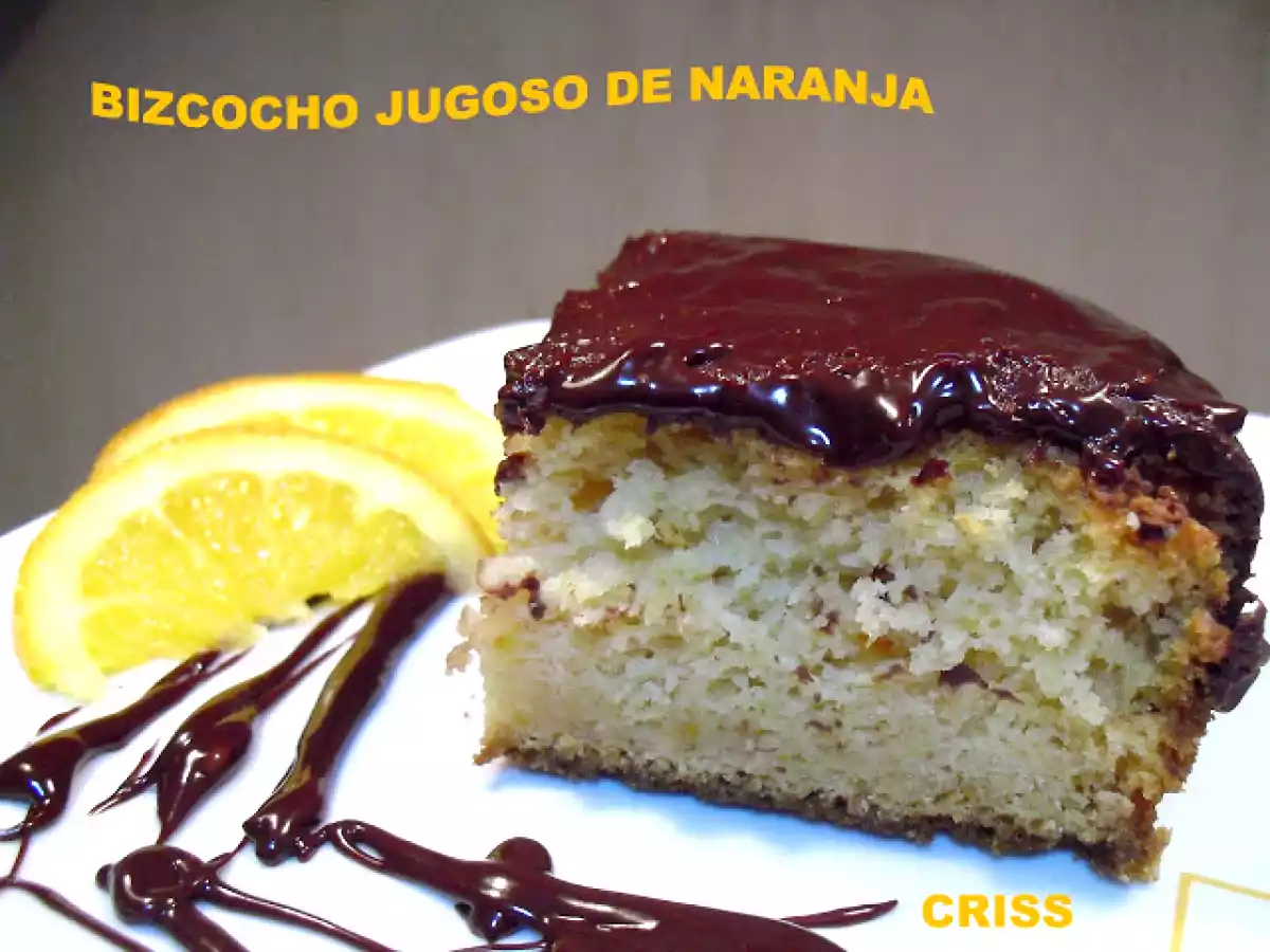 BIZCOCHO JUGOSO DE NARANJA - foto 2