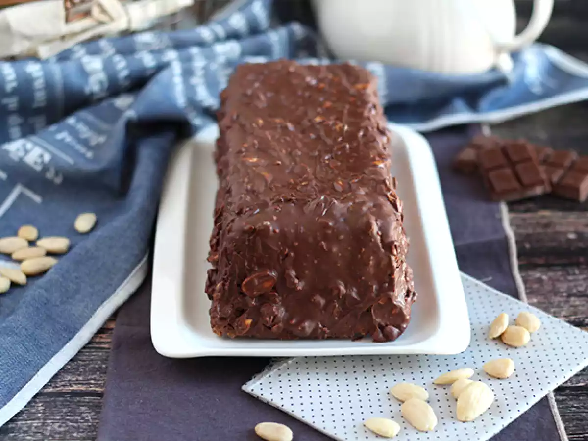 Bizcocho mármol con glaseado de almendras - foto 5