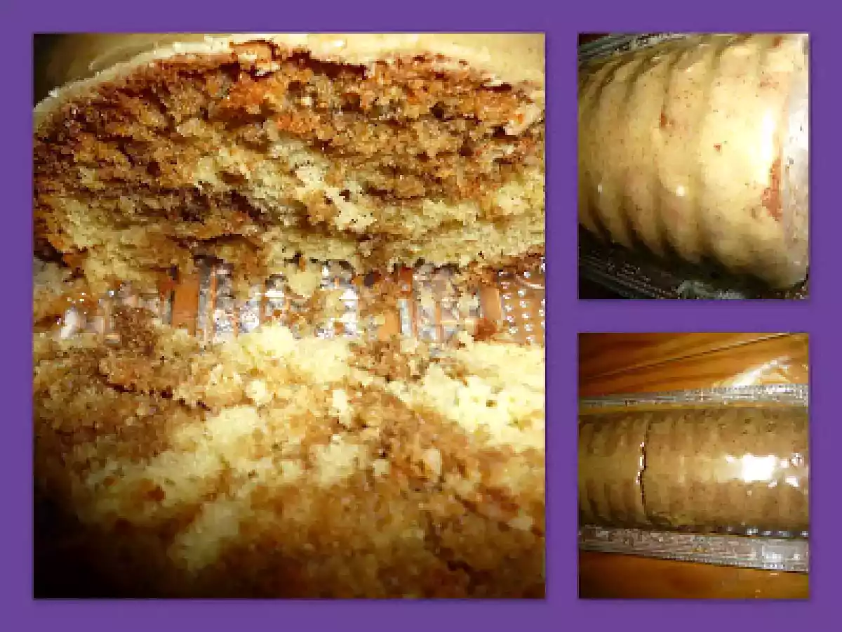 Bizcocho Mármol de Café