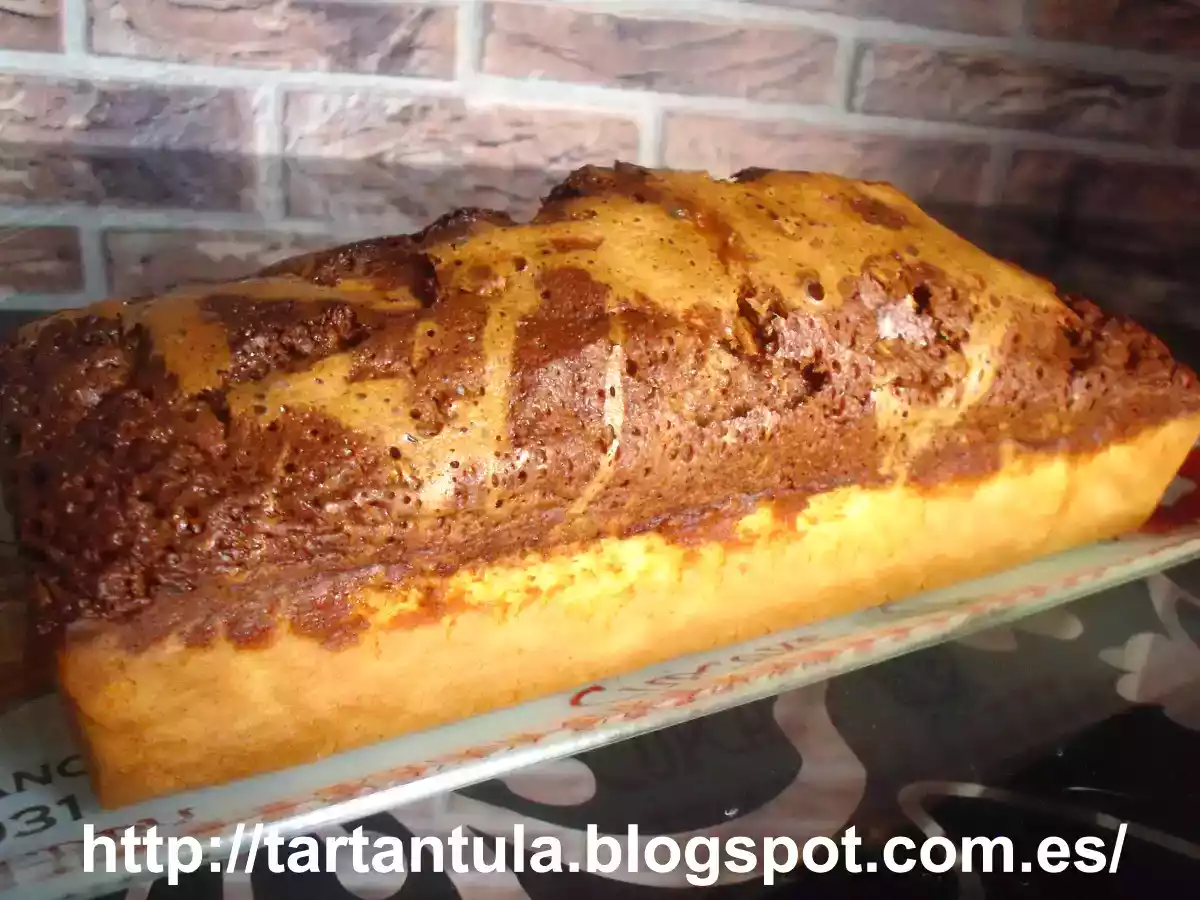 Bizcocho marmolado de nutella - foto 2