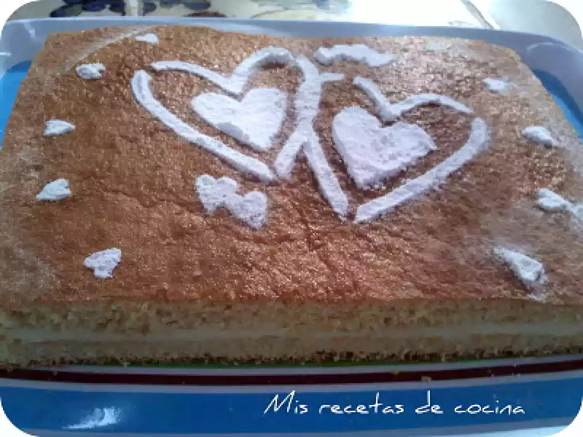 Bizcocho relleno de crema de limón - foto 3