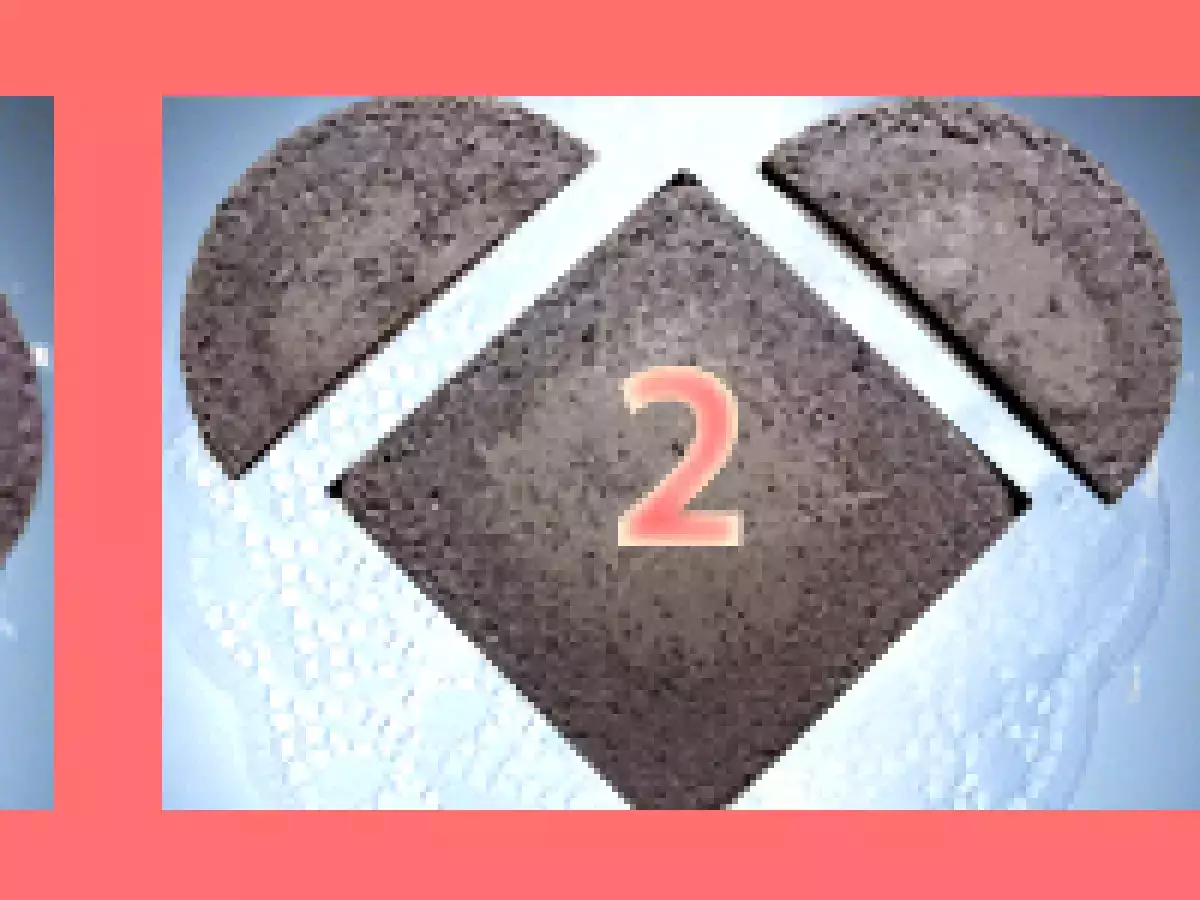 Bizcocho romántico en forma de corazón