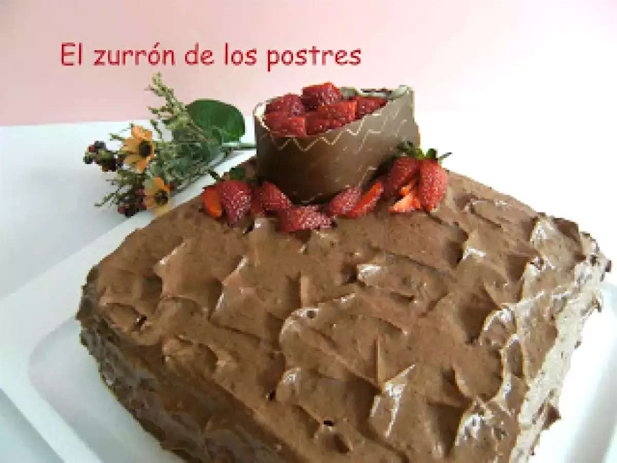Bizcocho Sacher con Trufa y Frutas del Bosque - foto 4