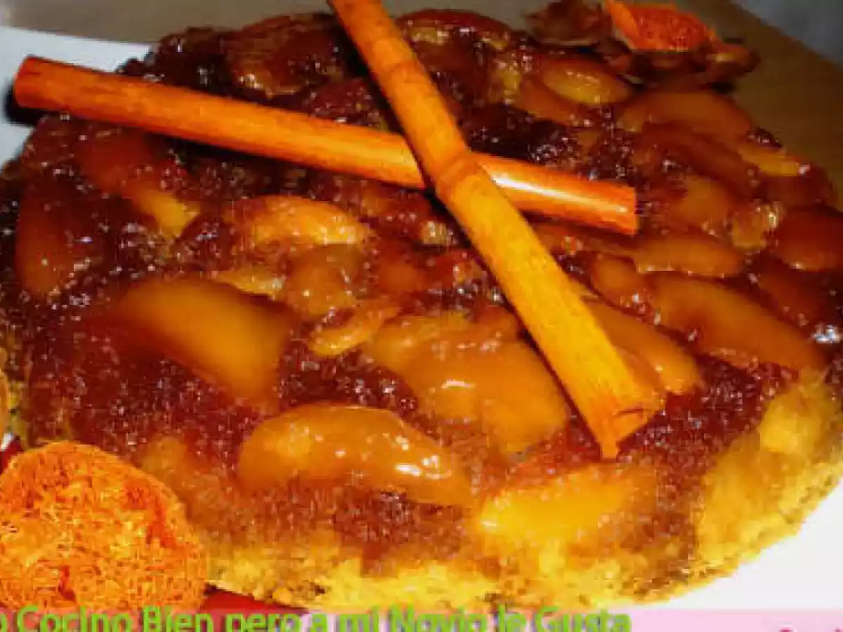 Bizcocho / Tarta de Melocotón