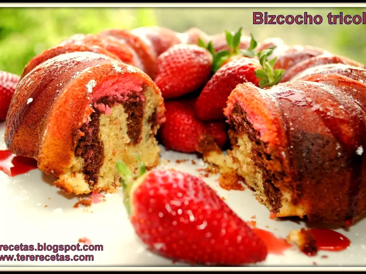 Bizcocho tricolor. - foto 2