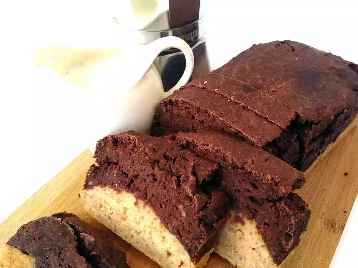 Bizcocho vegano de chocolate y tofu - foto 3