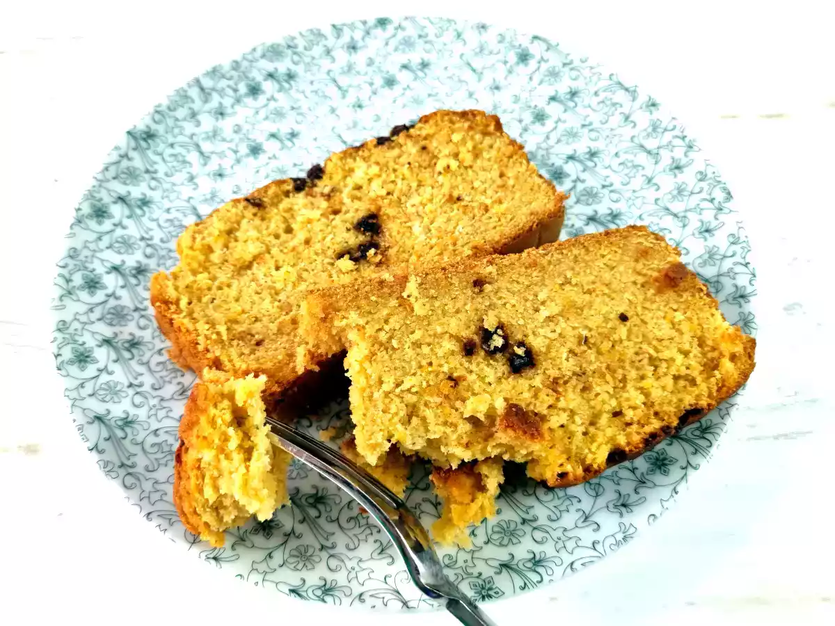 Bizcocho vegano de naranja (sin azúcar ni gluten) - foto 2