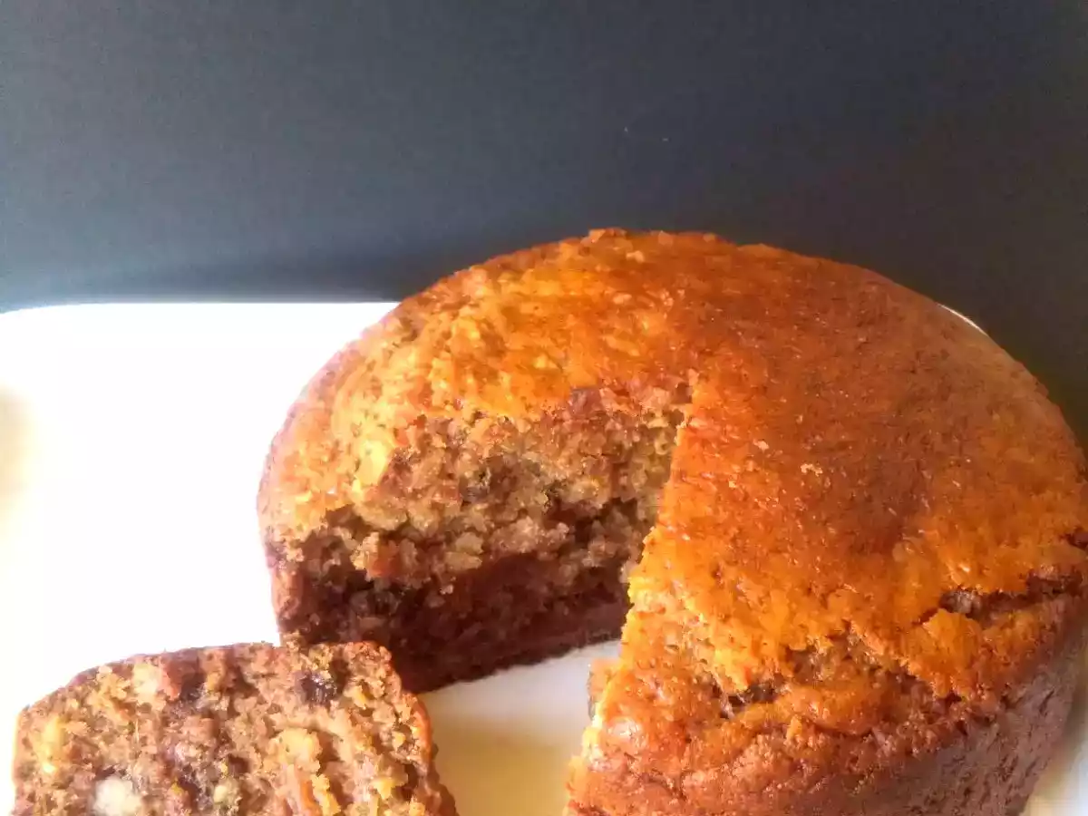 Bizcocho vegano de nueces, dátiles y té especiado - foto 3