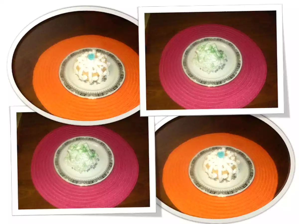 Bizcochos con merengue francés