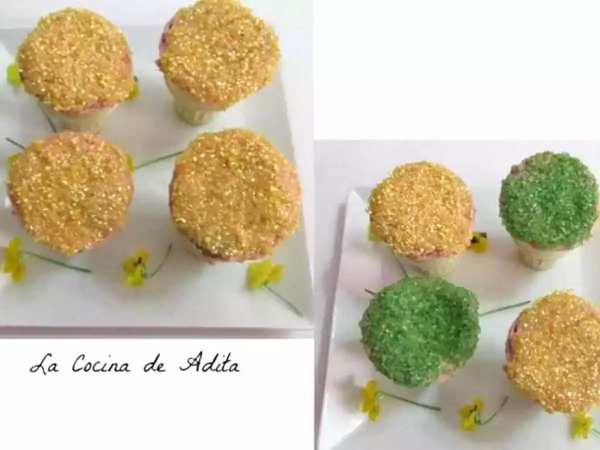 Bizcochos en conos, rellenos de frutas fresca - foto 13