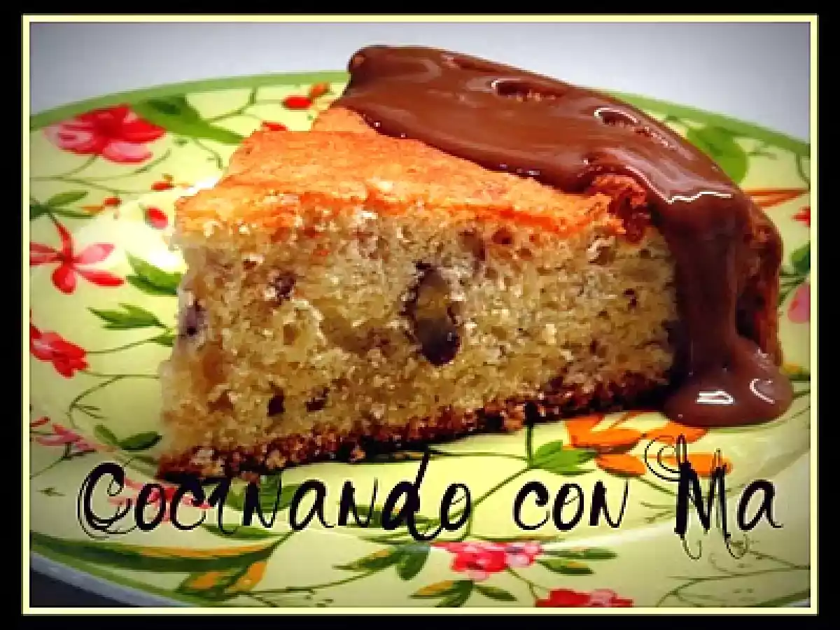 Bizcochuelo de Maizena con Nueces