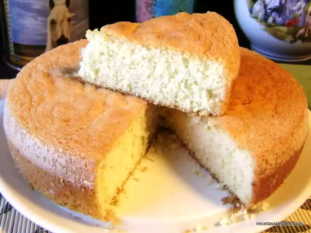 Bizcochuelo de vainilla