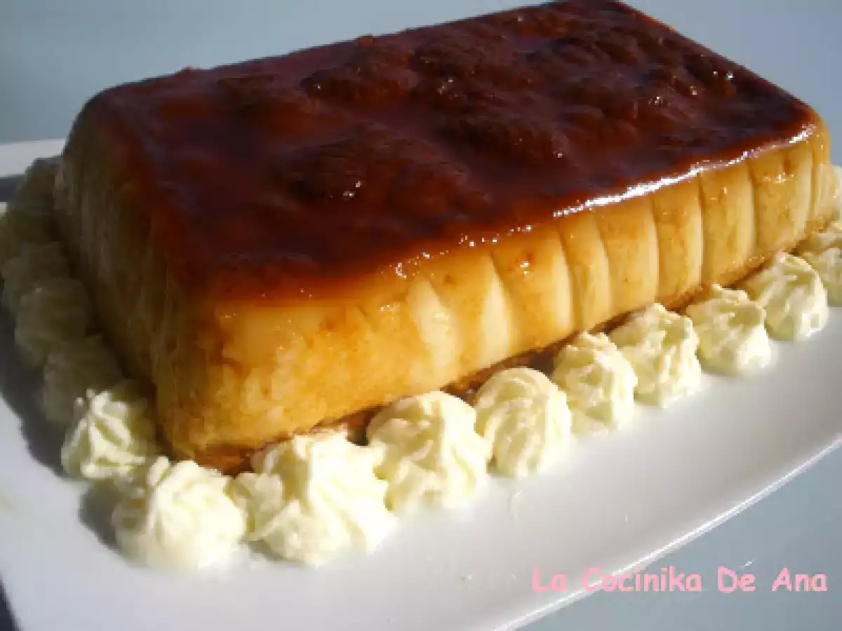 Bizcoflan con caramelo - foto 2
