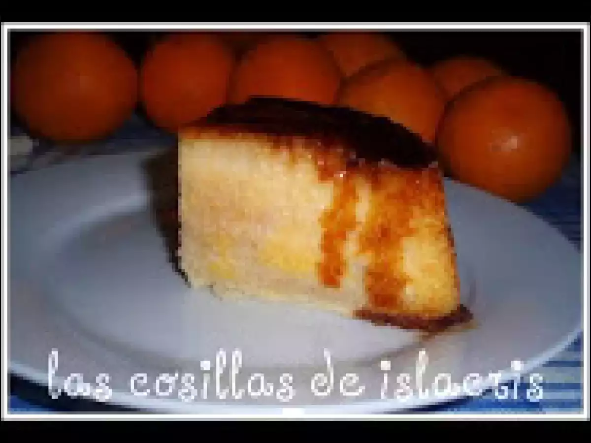 Bizcoflán de naranja y almendras - foto 2