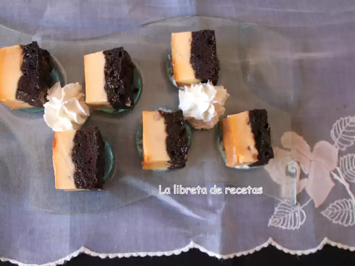 Bizcoflan de naranja y chocolate - foto 3