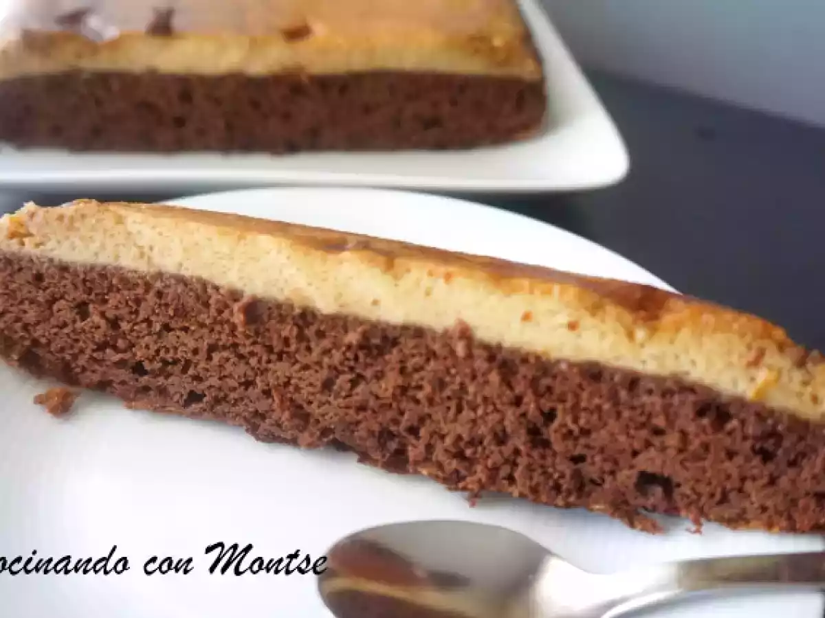 Bizcoflan o tarta imposible