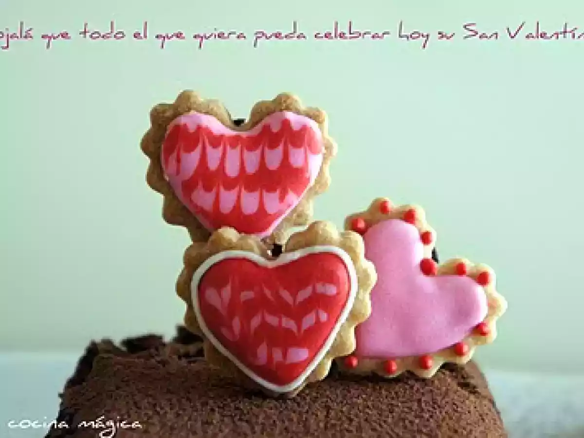 BLACK CAKE AL MICROONDAS Y FELIZ SAN VALENTIN - foto 4