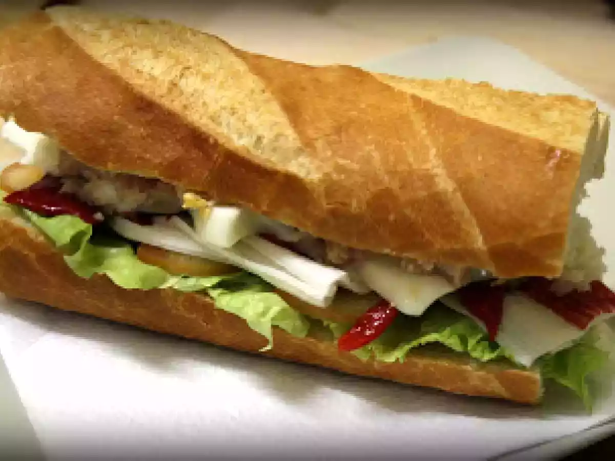 Bocadillo Vegetal y Atún - foto 2