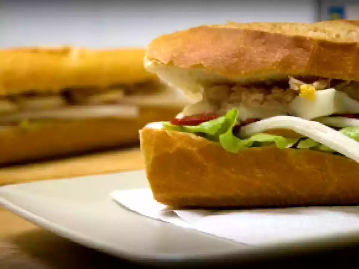 Bocadillo Vegetal y Atún - foto 4