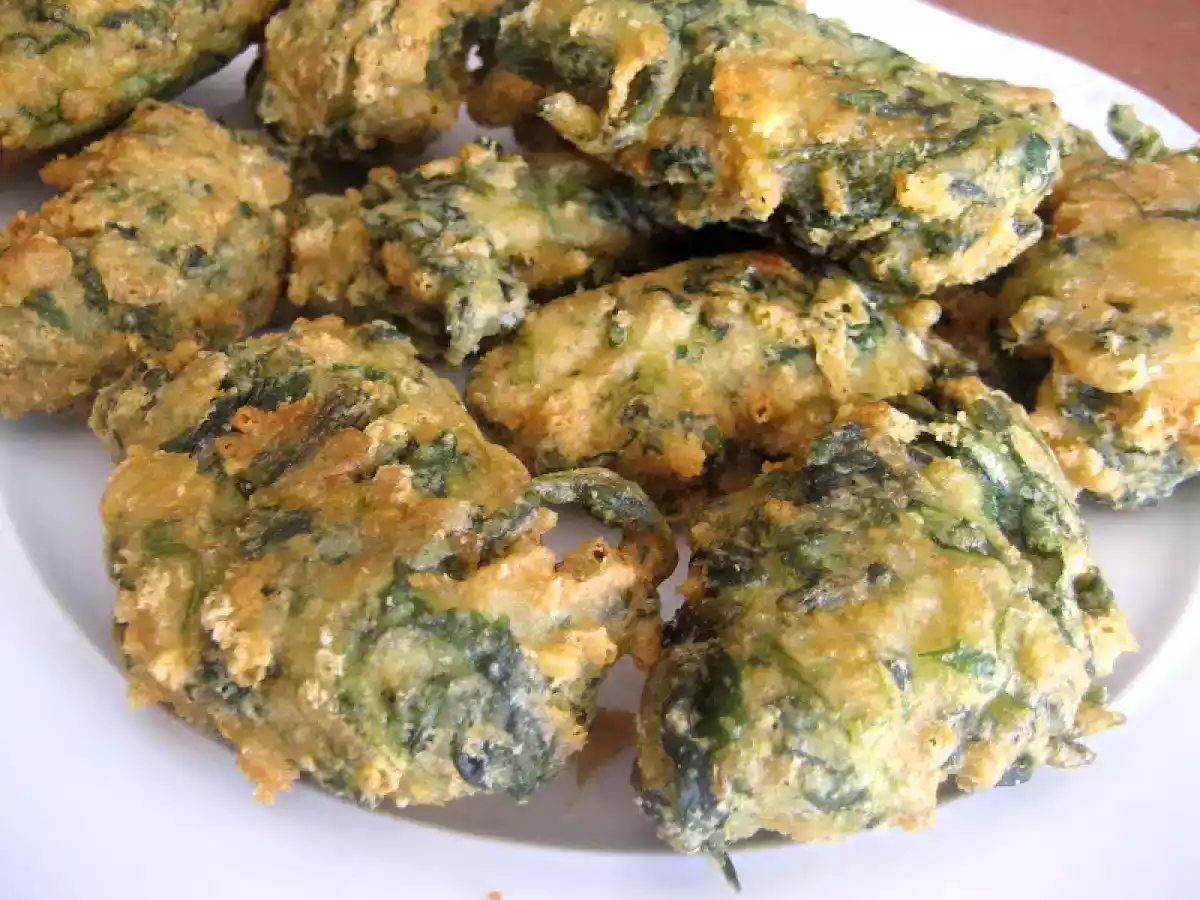 Bocaditos de acelgas con queso