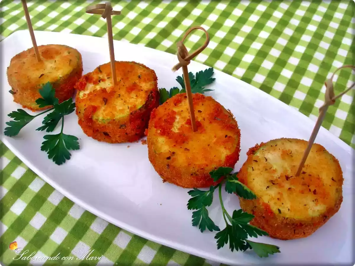 Bocaditos de calabacín y pollo - foto 2