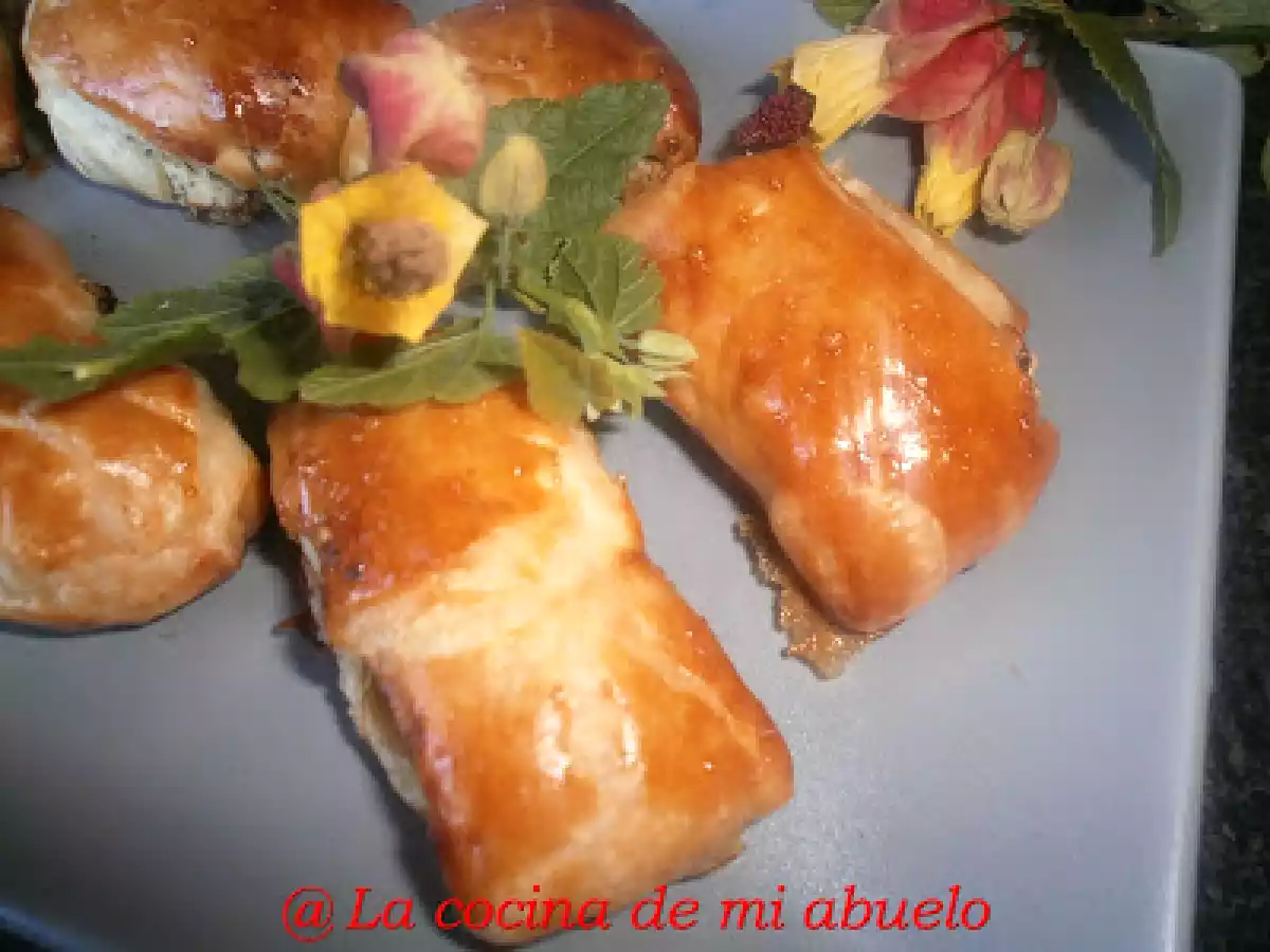 Bocaditos de carrilleras en hojaldre