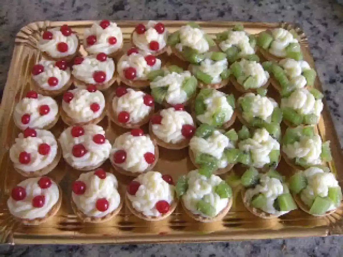 Bocaditos de crema y fruta - foto 2