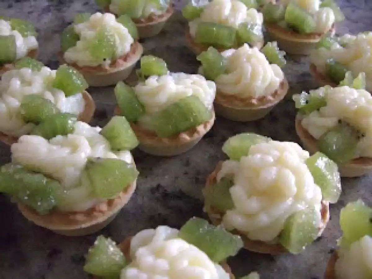 Bocaditos de crema y fruta - foto 3