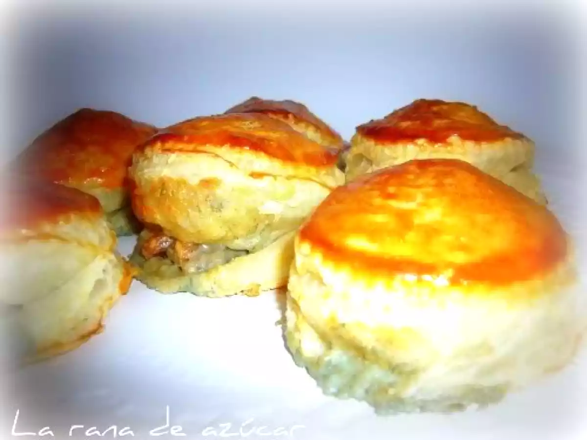 Bocaditos de hojaldre al roquefort - foto 3