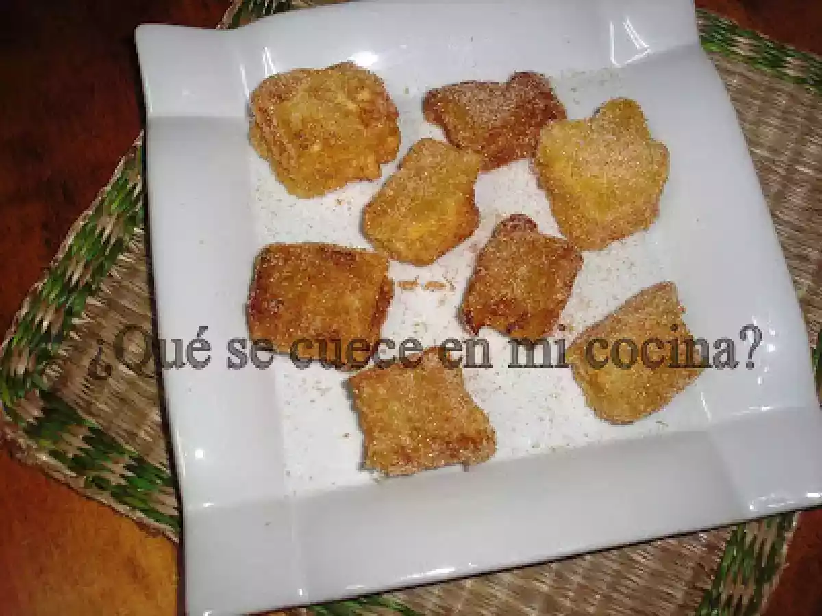 BOCADITOS DE NARANJA FRITA.2ª concatenación de sucesos