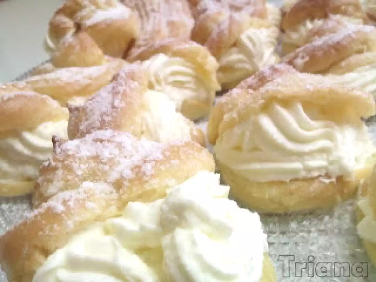 Bocaditos de Nata (Profiteroles) - foto 2