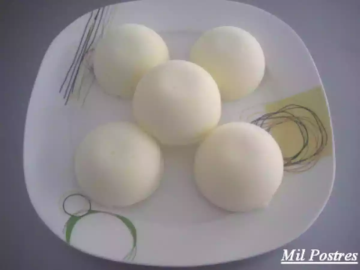 Bolas de Navidad. Curioso postre