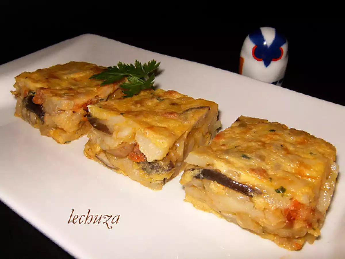 Boletus con jamón y tortilla de boletus (recetas del sr. d)