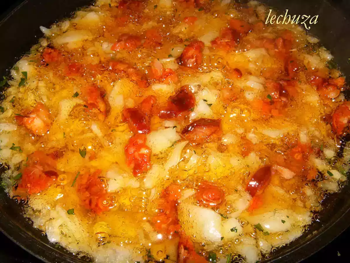 Boletus con jamón y tortilla de boletus (recetas del sr. d) - foto 4