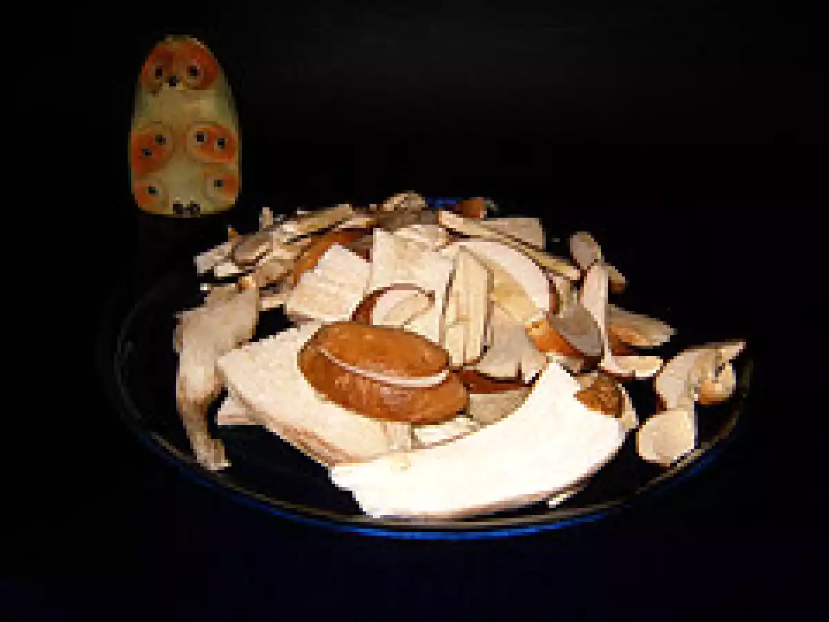 Boletus con jamón y tortilla de boletus (recetas del sr. d) - foto 11